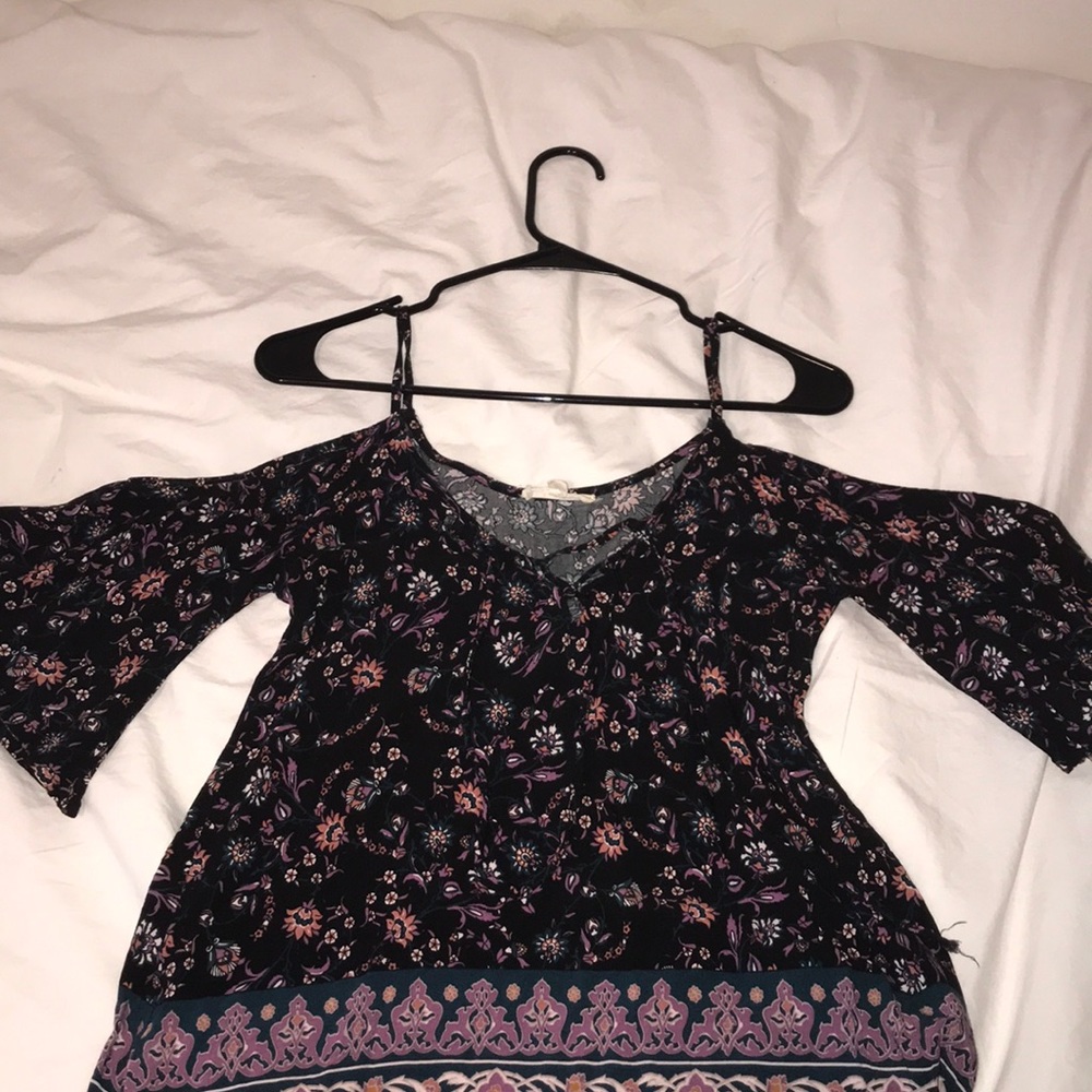 PacSun Floral Boho Shirt